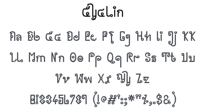 Cyclin Font