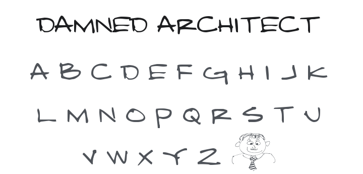 Damned Architect Font