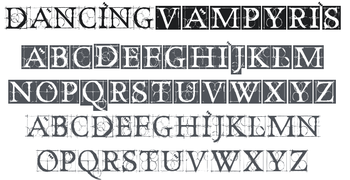 Dancing Vampyrish Font