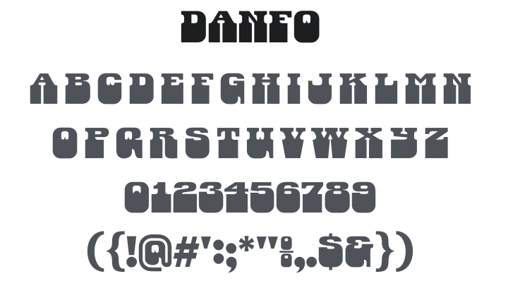 Danfo Font Family