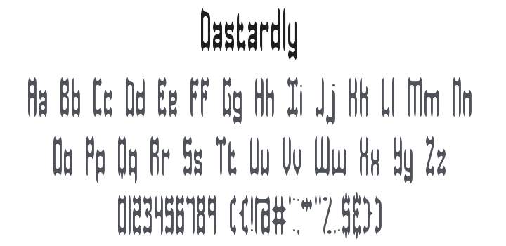 Dastardly Font