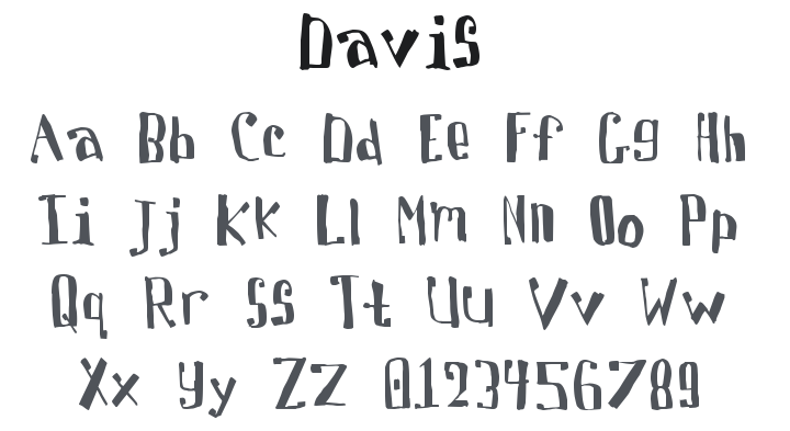 Davis Font