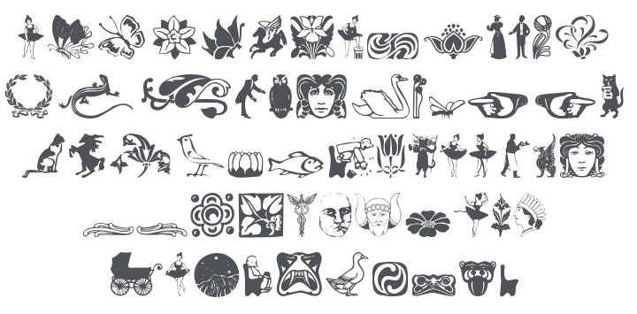 Davys Dingbats 2 Font