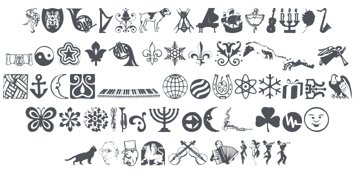 Davys Other Dingbats Font