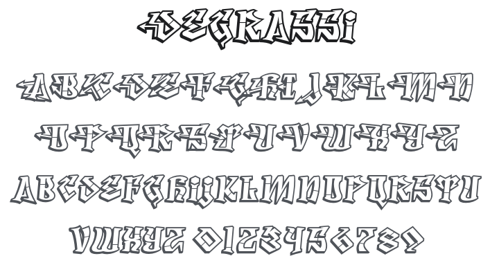 Degrassi Font Family