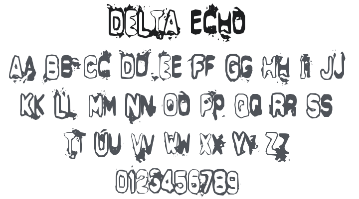 Delta Echo Font