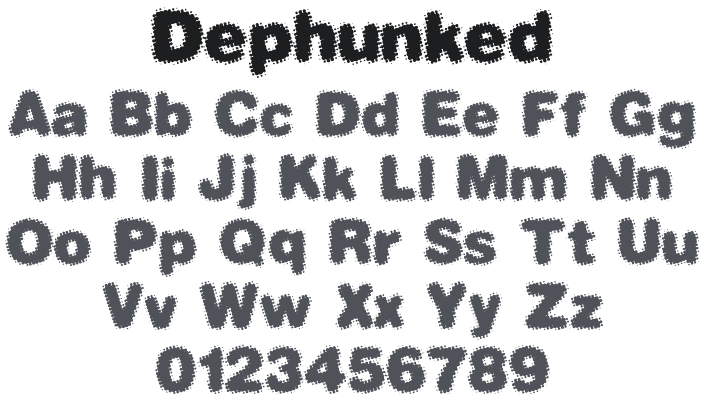 Dephunked Font