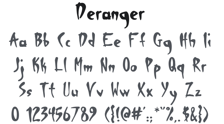 Deranger Font
