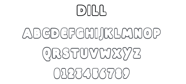 Dill Font