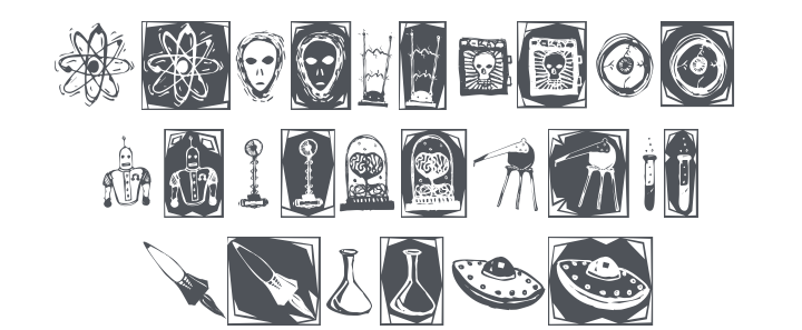 Doc Nimbus Bats Font