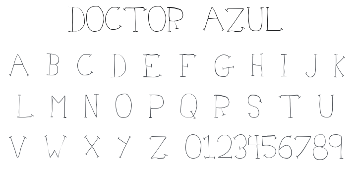 Doctor Azul Font