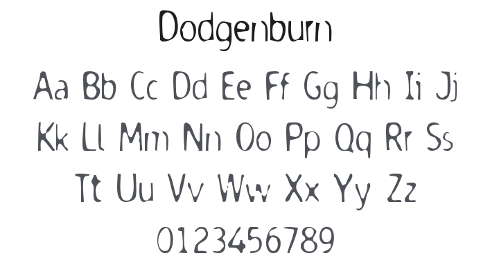 Dodgenburn Font