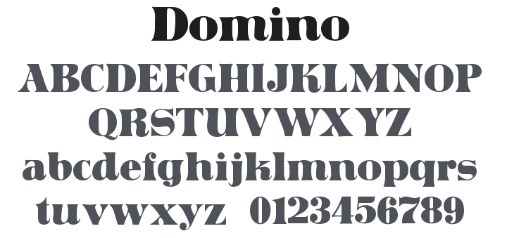 Domino Font Family