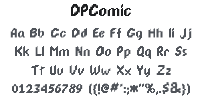 DPComic Font