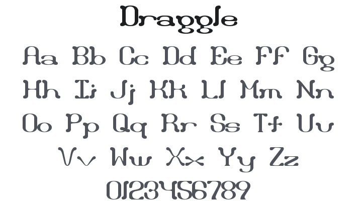 Draggle Font Family