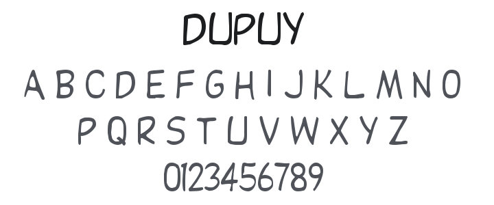 Dupuy Font Family