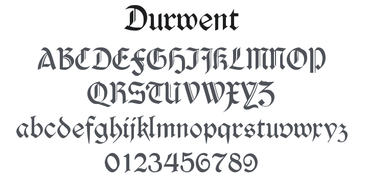 Durwent Font