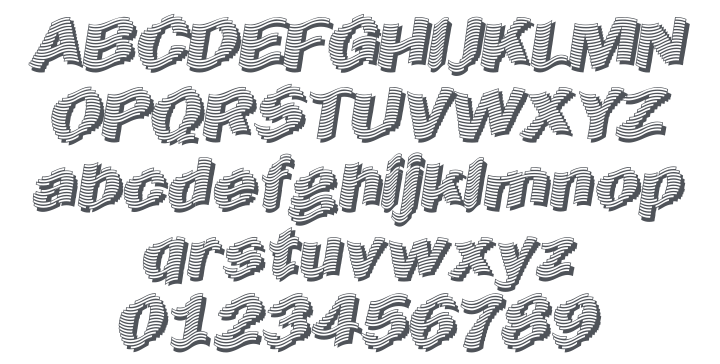Early Tickertape Font