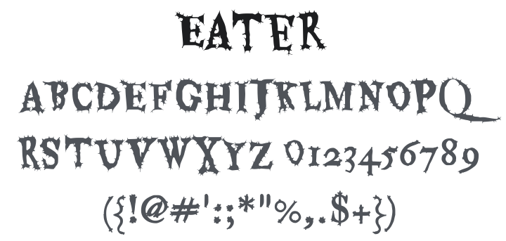 Eater Font