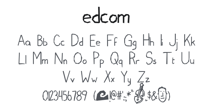 Edcom Font