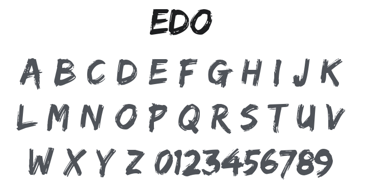 Edo Font