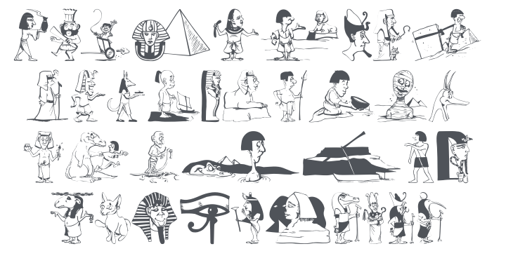 Egypt Myth One Font