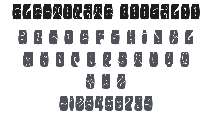 Electorate Boogaloo Font