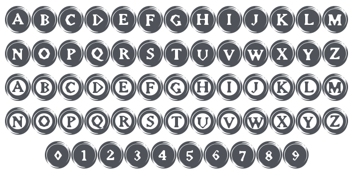 Elevator Buttons Font Family