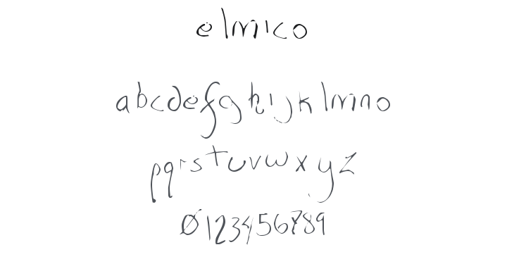 Elmico Font