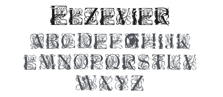 Elzevier Font