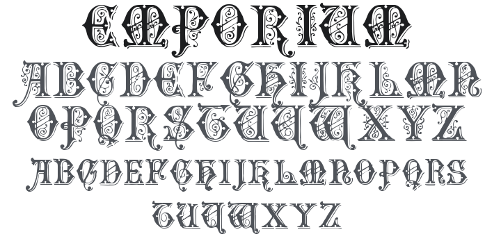 Emporium Capitals Font