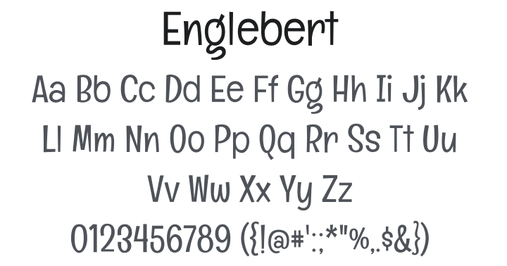 Englebert Font