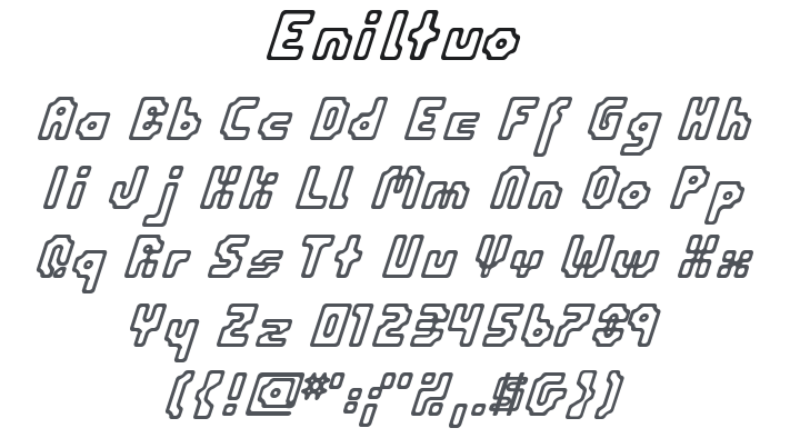 Eniltuo Font