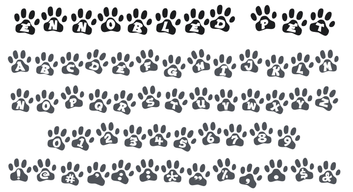 Ennobled Pet Font