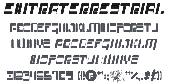 Entra Terrestrial Font