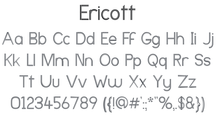 Ericott Font