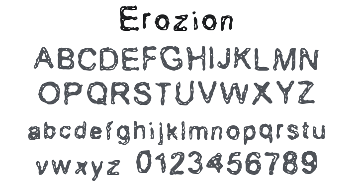 Erozion Font