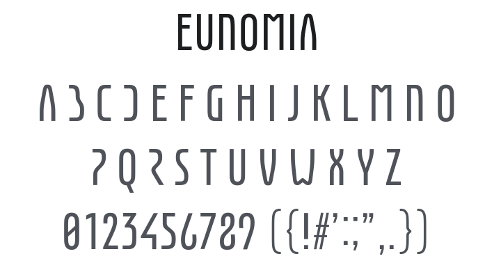 Eunomia Font Family