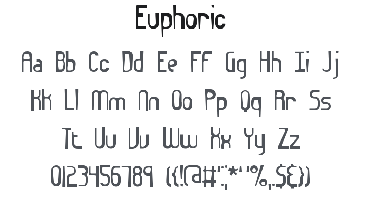 Euphoric Font Family