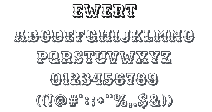 Ewert Font