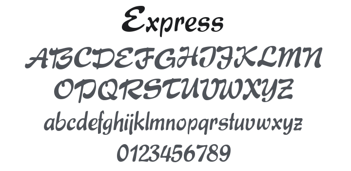 Express Font