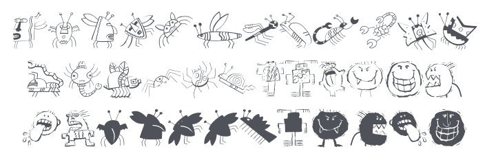 Extra Terrestrial Font Family