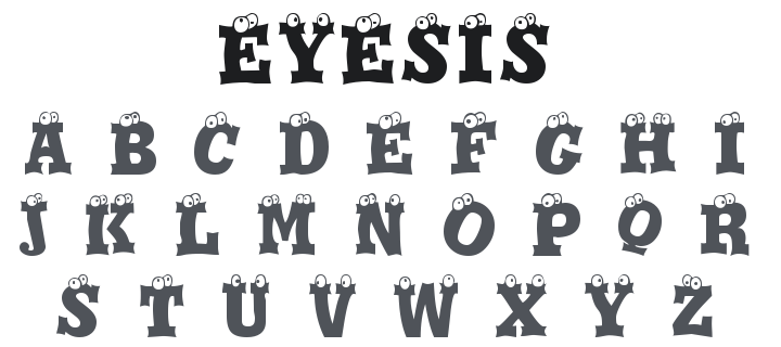 Eyesis Font