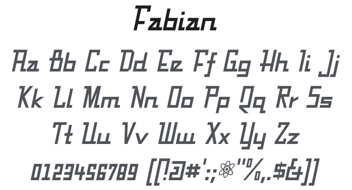 Fabian Font