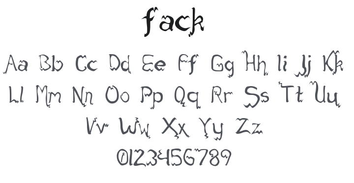 Fack Font