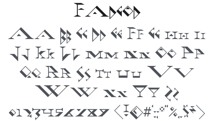 Fadgod Font
