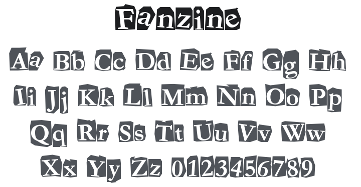Fanzine Font