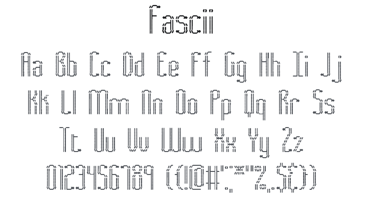 Fascii Font Family