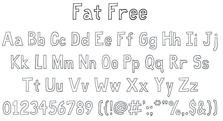 Fat Free Font Family