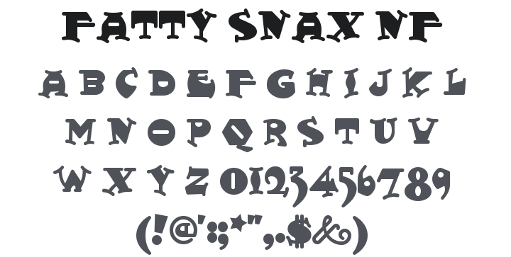 Fatty Snax NF Font
